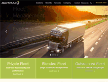 Tablet Screenshot of isotrak.com